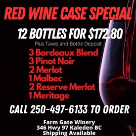Red Wine Case Special